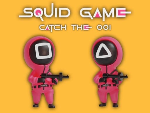 Captura de pantalla del juego Squid Game : Cath The 001 - arcade - Juego gratuito en línea