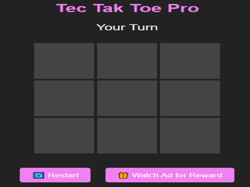 Captura de pantalla del juego Tec Tak Toe Pro - arcade - Juego gratuito en línea