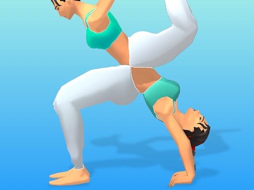 Couple Yoga 3D游戏截图 - arcade - 免费在线游戏
