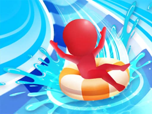Captura de pantalla del juego Aqua Park Drift.IO - 3d - Juego gratuito en línea