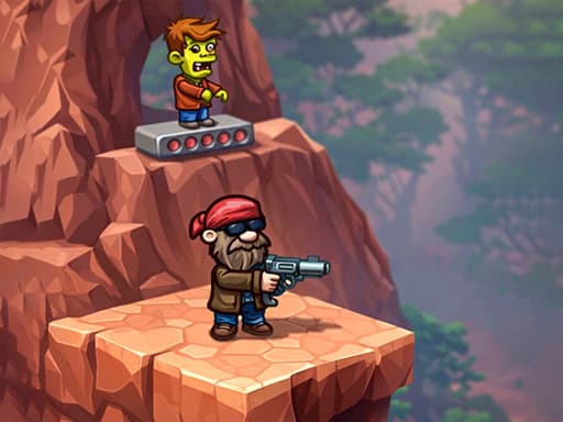 Challenge the zombies game screenshot - puzzles - Free online game