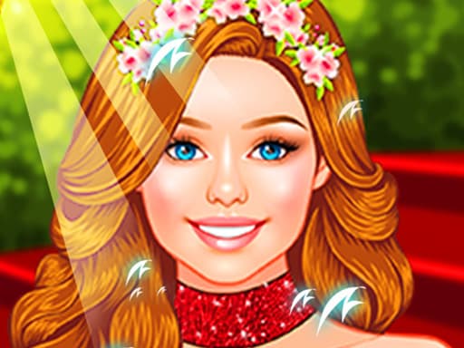 Super Stars Dress-up For-Girls game screenshot - girls - Free online game