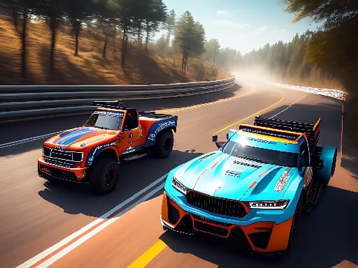 Top Down Truck Racing游戏截图 - racing - 免费在线游戏