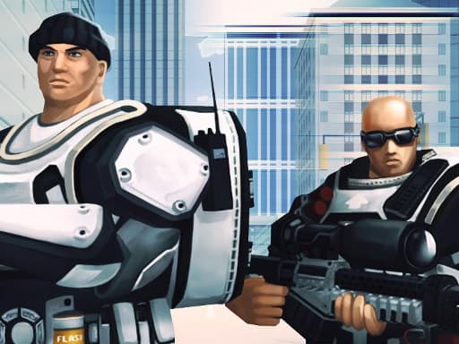 Captura de pantalla del juego Mad Combat Marines - shooting - Juego gratuito en línea