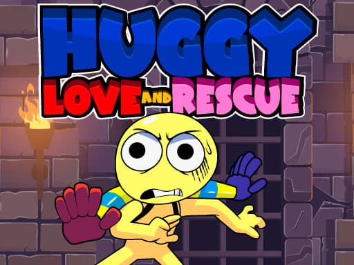 Captura de pantalla del juego Huggy Love and Rescue - puzzles - Juego gratuito en línea