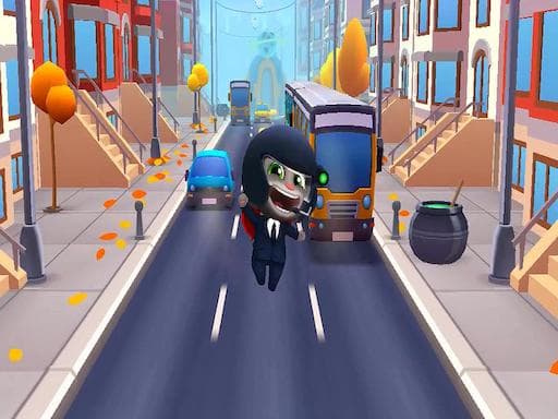 Captura de pantalla del juego Cool Run 3D - sports - Juego gratuito en línea