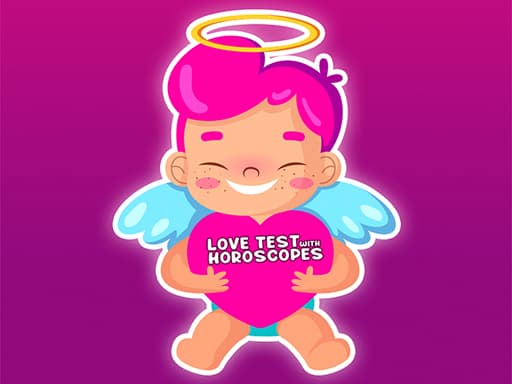 Love Test with Horoscopes game screenshot - girls - Free online game