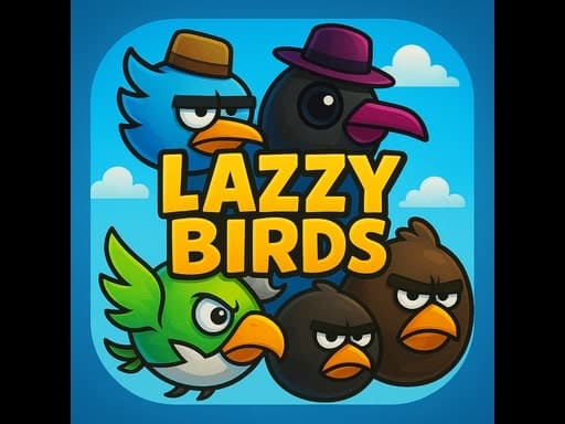 Captura de pantalla del juego Lazzy Birds - shooting - Juego gratuito en línea