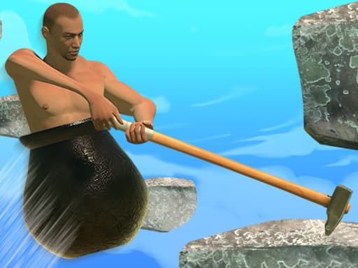 Getting Over It Unblocked game screenshot - adventure - Free online game
