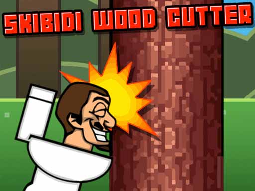Captura de pantalla del juego Skibidi Wood Cutter - clicker - Juego gratuito en línea