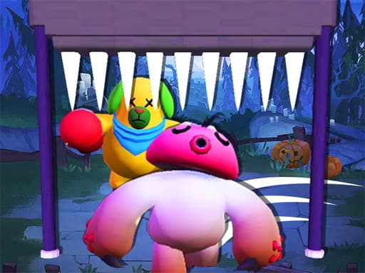 Captura de pantalla del juego Halloween Monster Traffic - hypercasual - Juego gratuito en línea