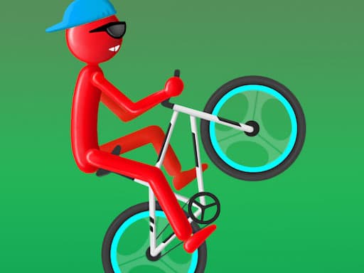 Captura de pantalla del juego Wheelie Bike New - racing - Juego gratuito en línea