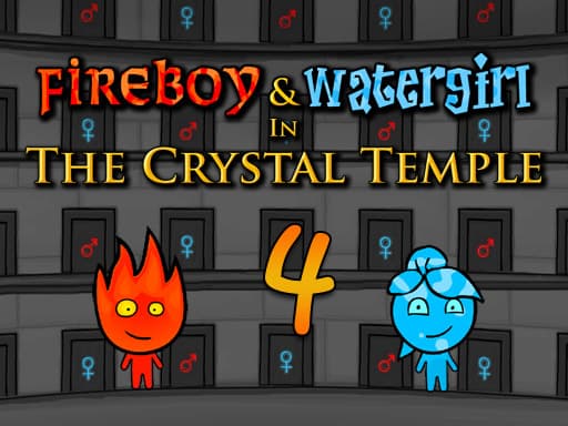 Captura de pantalla del juego Fireboy and Watergirl 4 Crystal Temple - adventure - Juego gratuito en línea