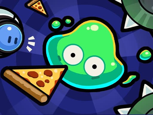 Captura de pantalla del juego Slime Pizza - arcade - Juego gratuito en línea