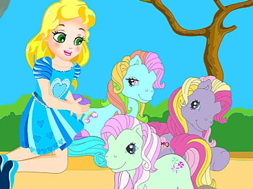 My Pony Scene game screenshot - girls - Free online game