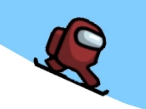 IMPOSTOR SKY SKI game screenshot - hypercasual - Free online game