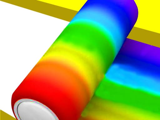Color Roller 3D game screenshot - puzzles - Free online game
