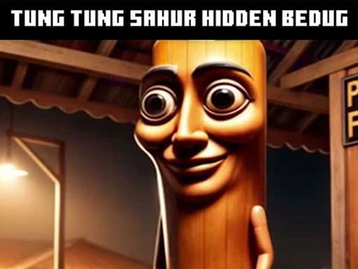Captura de pantalla del juego Tung Tung Sahur Hidden Bedug - puzzles - Juego gratuito en línea