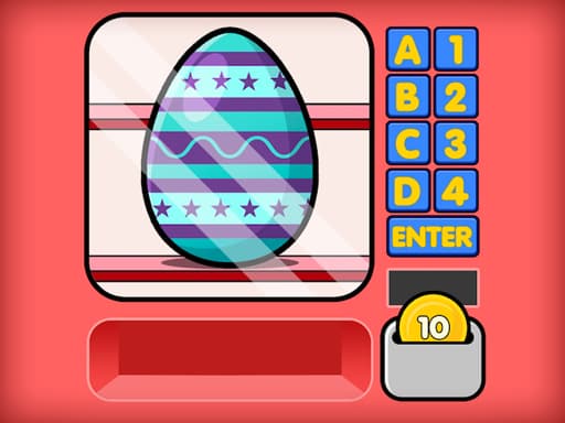 Captura de pantalla del juego Surprise Eggs Vending Machine - girls - Juego gratuito en línea