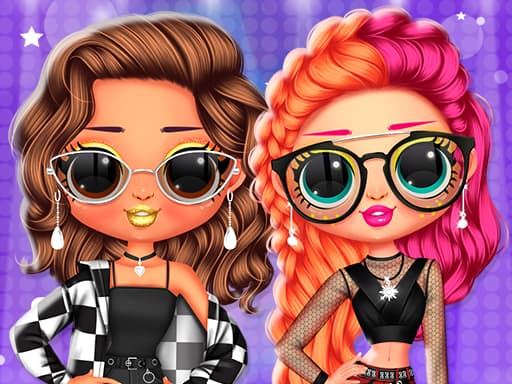 Captura de pantalla del juego BFFs Grunge Minimalist Fashion - girls - Juego gratuito en línea