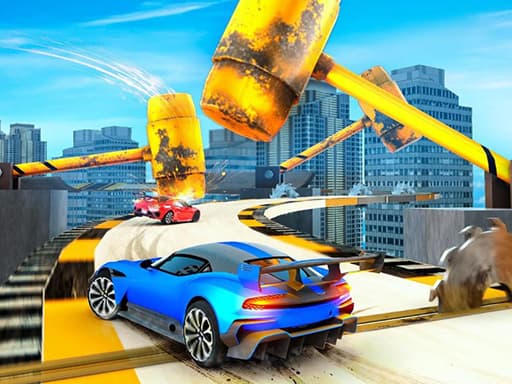 Captura de pantalla del juego Stunt Car Driving Challenge - Impossible Stunts - racing - Juego gratuito en línea
