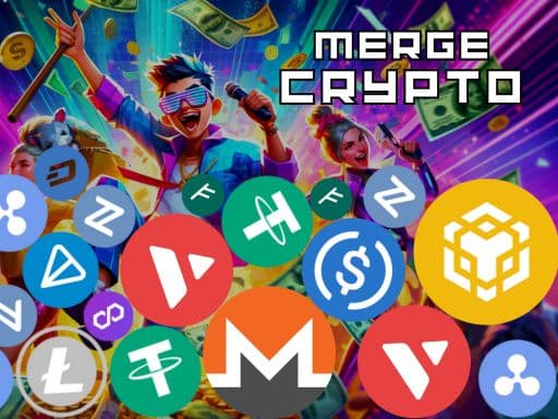 Merge Crypto   2048 Puzzle游戏截图 - puzzles - 免费在线游戏