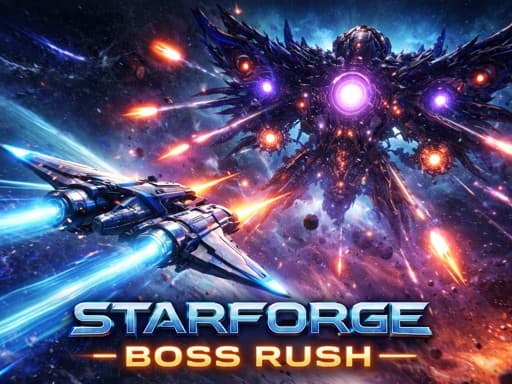 STARFORGE BOSS RUSH游戏截图 - arcade - 免费在线游戏