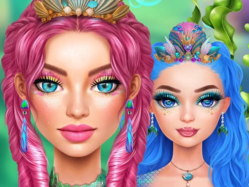Mermaidcore Makeup game screenshot - girls - Free online game