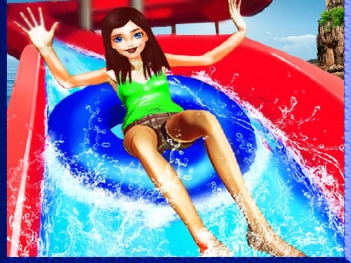 Water Slide Adventure game screenshot - action - Free online game