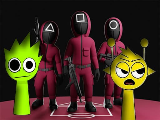Squid Game Sprunki FNF Battle game screenshot - hypercasual - Free online game