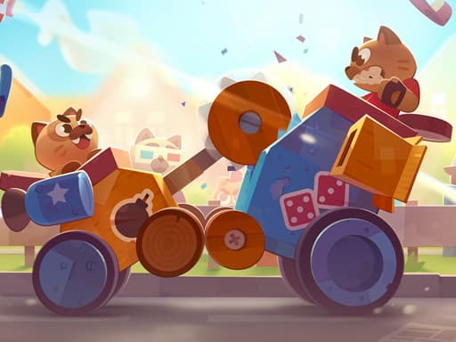 CATS: Crash Arena Turbo Stars游戏截图 - multiplayer - 免费在线游戏