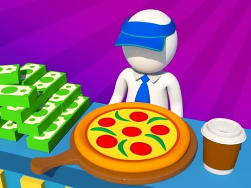 Here Your Pizza game screenshot - 3d - Free online game