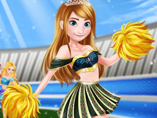 Cheerleader Girl Anna game screenshot - girls - Free online game
