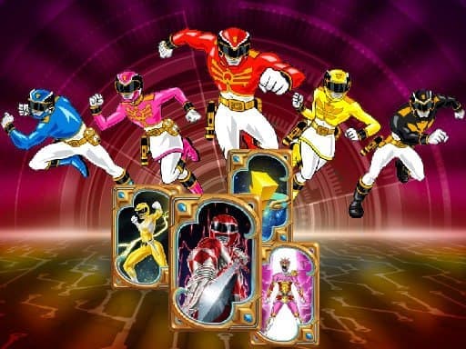 Power Rangers Memory Matching - Brain Puzzle Game game screenshot - puzzles - Free online game