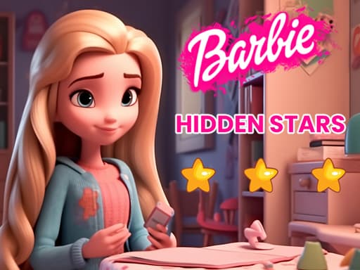 Captura de pantalla del juego Barbie Hidden Star - puzzles - Juego gratuito en línea