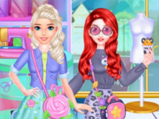 Fashion Dress Up Sewing Clothes game screenshot - hypercasual - Free online game