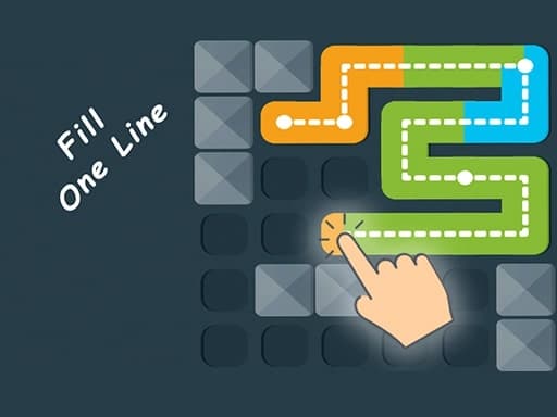 Fill One Line游戏截图 - puzzles - 免费在线游戏