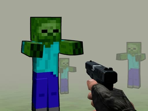 Captura de pantalla del juego Zombie Counter Craft - shooting - Juego gratuito en línea