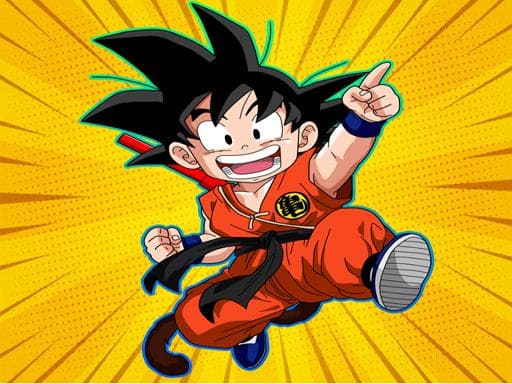 Captura de pantalla del juego Dragon Ball Goku Runner Game Adventure - racing - Juego gratuito en línea