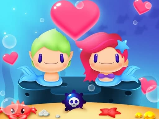 Mermaid My Valentine Crush游戏截图 - girls - 免费在线游戏