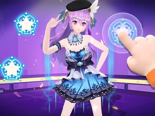 Captura de pantalla del juego Dance On Hotsteps Mobile - hypercasual - Juego gratuito en línea