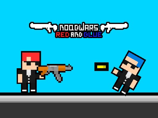 Noobwars Red and Blue game screenshot - action - Free online game