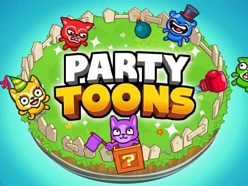 PartyToons游戏截图 - multiplayer - 免费在线游戏