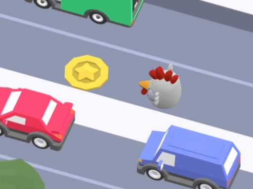 Captura de pantalla del juego ROAD CROSSER - hypercasual - Juego gratuito en línea