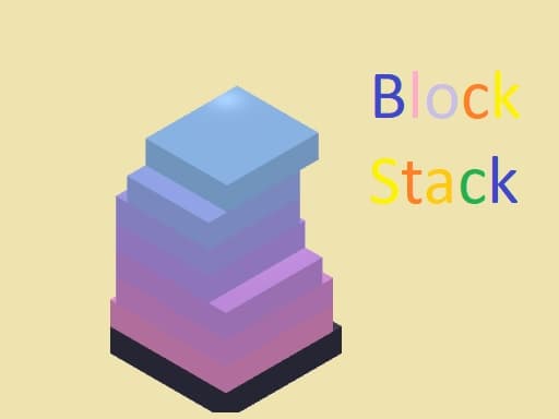 Block Stack game screenshot - hypercasual - Free online game