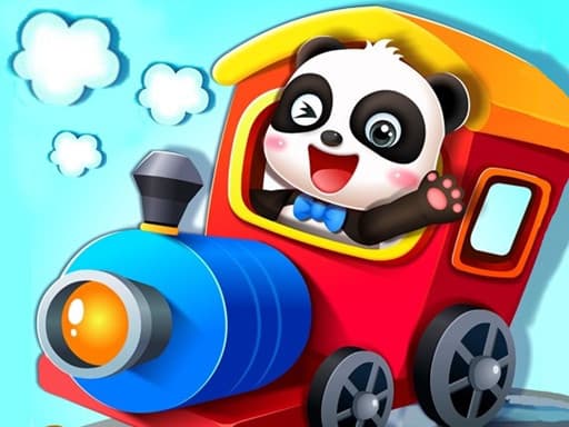 Baby Panda Train Driver game screenshot - girls - Free online game