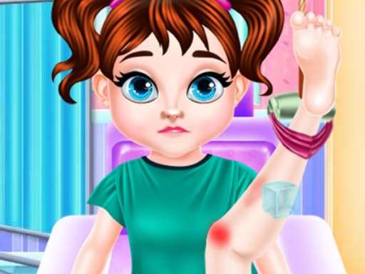 Baby Taylor Ballet Injury Treatment game screenshot - girls - Free online game
