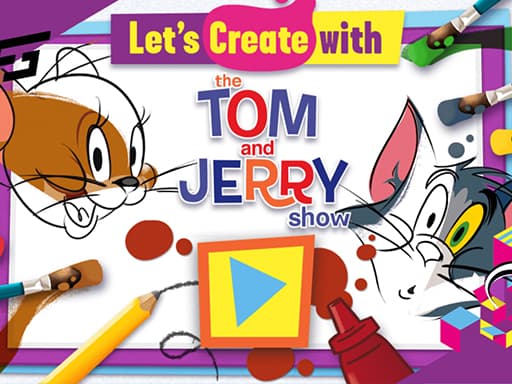 Lets Create with Tom and Jerry game screenshot - cooking - Free online game