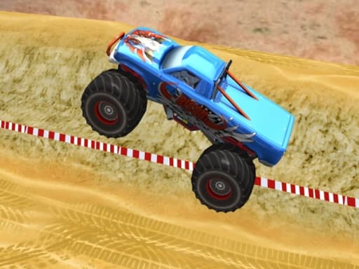 Monster Truck Speed Stunt游戏截图 - racing - 免费在线游戏