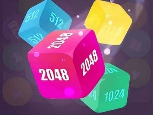 2048 Shoot Merge Number 3D game screenshot - shooting - Free online game